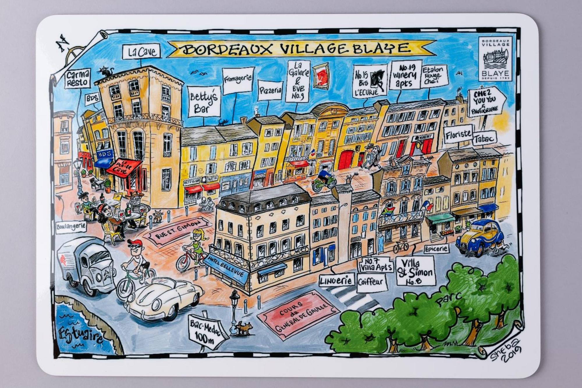 Bordeaux Village Blaye Luaran gambar